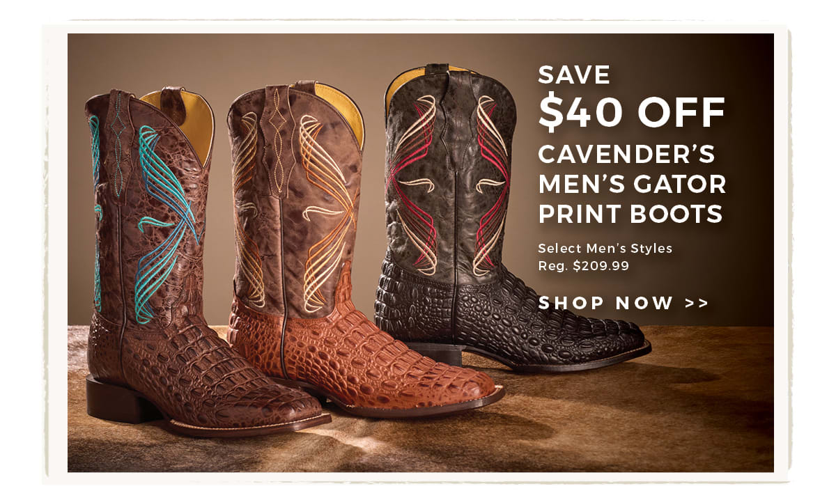 Cavender's 2024 Back To School Sale | Boots & Shoes | Cavenders